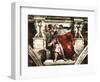 Sistine Chapel Ceiling: The Prophet Ezekiel, 1510-Michelangelo Buonarroti-Framed Giclee Print