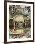 Sistine Chapel Ceiling : the Sacrifice of Noah, 1508-10-Michelangelo Buonarroti-Framed Premium Giclee Print