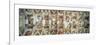 Sistine Chapel Ceiling, View of the Entire Vault-Michelangelo Buonarroti-Framed Premium Giclee Print