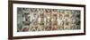 Sistine Chapel Ceiling, View of the Entire Vault-Michelangelo Buonarroti-Framed Premium Giclee Print