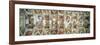 Sistine Chapel Ceiling, View of the Entire Vault-Michelangelo Buonarroti-Framed Premium Giclee Print