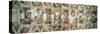 Sistine Chapel Ceiling, View of the Entire Vault-Michelangelo Buonarroti-Stretched Canvas