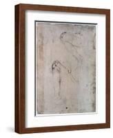 Sistine Chapel Ceiling-Michelangelo Buonarroti-Framed Giclee Print