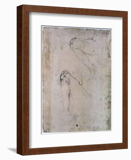 Sistine Chapel Ceiling-Michelangelo Buonarroti-Framed Giclee Print