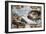 Sistine Chapel, the Creation of Adam-null-Framed Art Print