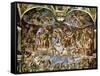 Sistine Chapel: the Last Judgement, 1538-41-Michelangelo Buonarroti-Framed Stretched Canvas
