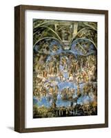 Sistine Chapel, the Last Judgement-null-Framed Art Print