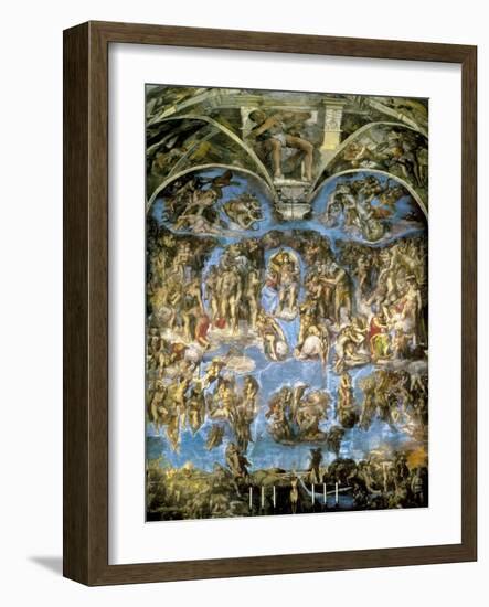 Sistine Chapel, the Last Judgement-null-Framed Art Print