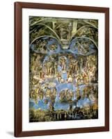 Sistine Chapel, the Last Judgement-null-Framed Art Print