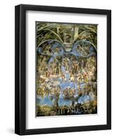 Sistine Chapel, the Last Judgement-null-Framed Art Print