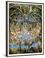 Sistine Chapel, the Last Judgement-null-Framed Premium Giclee Print