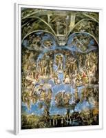 Sistine Chapel, the Last Judgement-null-Framed Premium Giclee Print