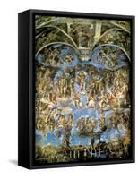 Sistine Chapel, the Last Judgement-null-Framed Stretched Canvas