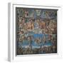 Sistine Chapel, the Last Judgment (Entire View)-Michelangelo Buonarroti-Framed Art Print