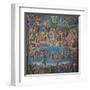 Sistine Chapel, the Last Judgment (Entire View)-Michelangelo Buonarroti-Framed Art Print