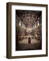 Sistine Chapel-Michelangelo Buonarroti-Framed Giclee Print