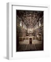 Sistine Chapel-Michelangelo Buonarroti-Framed Giclee Print