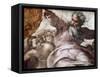 Sistine Chapel-Michelangelo-Framed Stretched Canvas
