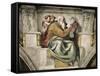 Sistine Chapel-Michelangelo-Framed Stretched Canvas