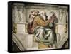 Sistine Chapel-Michelangelo-Framed Stretched Canvas