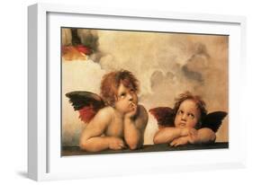 Sistine Madonna, 1500-null-Framed Giclee Print