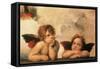 Sistine Madonna, 1500-null-Framed Stretched Canvas