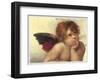 Sistine Madonna Detail 2-Raphael-Framed Art Print