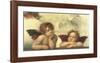 Sistine Madonna Detail-Raphael-Framed Art Print