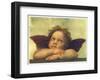 Sistine Madonna Detail-Raphael-Framed Art Print