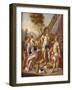 Sisygambis, the Mother of Darius, Mistaking Hephaestion for Alexander the Great-Francesco de Mura-Framed Giclee Print