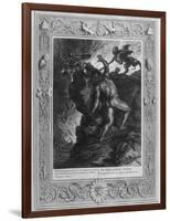 Sisyphus and His Stone-Bernard Picart-Framed Photographic Print