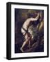 Sisyphus-Titian (Tiziano Vecelli)-Framed Art Print