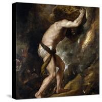 Sisyphus-Titian (Tiziano Vecelli)-Stretched Canvas