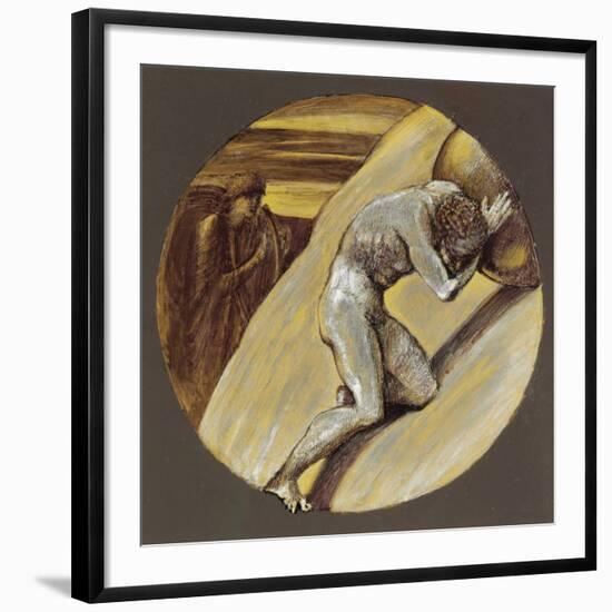 Sisyphus-Edward Burne-Jones-Framed Giclee Print