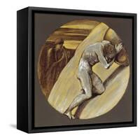 Sisyphus-Edward Burne-Jones-Framed Stretched Canvas