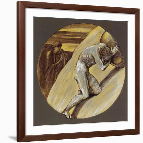 Sisyphus-Edward Burne-Jones-Framed Giclee Print