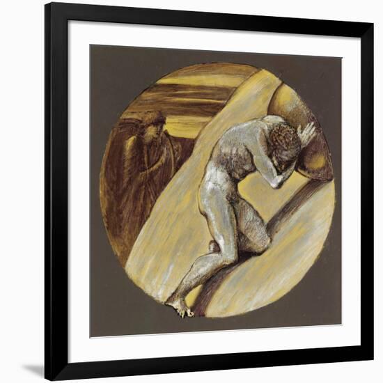 Sisyphus-Edward Burne-Jones-Framed Giclee Print