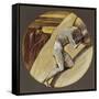 Sisyphus-Edward Burne-Jones-Framed Stretched Canvas