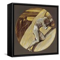 Sisyphus-Edward Burne-Jones-Framed Stretched Canvas