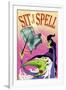 Sit A Spell-Margaret Wilson-Framed Giclee Print