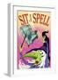 Sit A Spell-Margaret Wilson-Framed Giclee Print