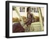 Sit A Spell-Sasha-Framed Giclee Print