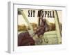 Sit A Spell-Sasha-Framed Giclee Print