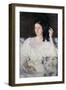 Sita and Sarita, or Young Girl with a Cat, 1893-94-Cecilia Beaux-Framed Giclee Print