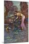 Sita Finds Rama Among Lotus Blooms-null-Mounted Giclee Print