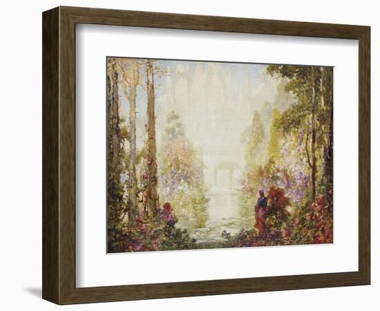 Sita's Garden II-Thomas Edwin Mostyn-Framed Giclee Print