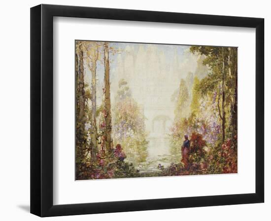 Sita's Garden II-Thomas Edwin Mostyn-Framed Giclee Print