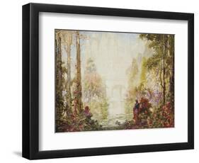 Sita's Garden II-Thomas Edwin Mostyn-Framed Giclee Print