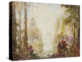 Sita's Garden II-Tom Mostyn-Stretched Canvas