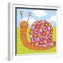 Sita The Snail-Jessie Eckel-Framed Giclee Print